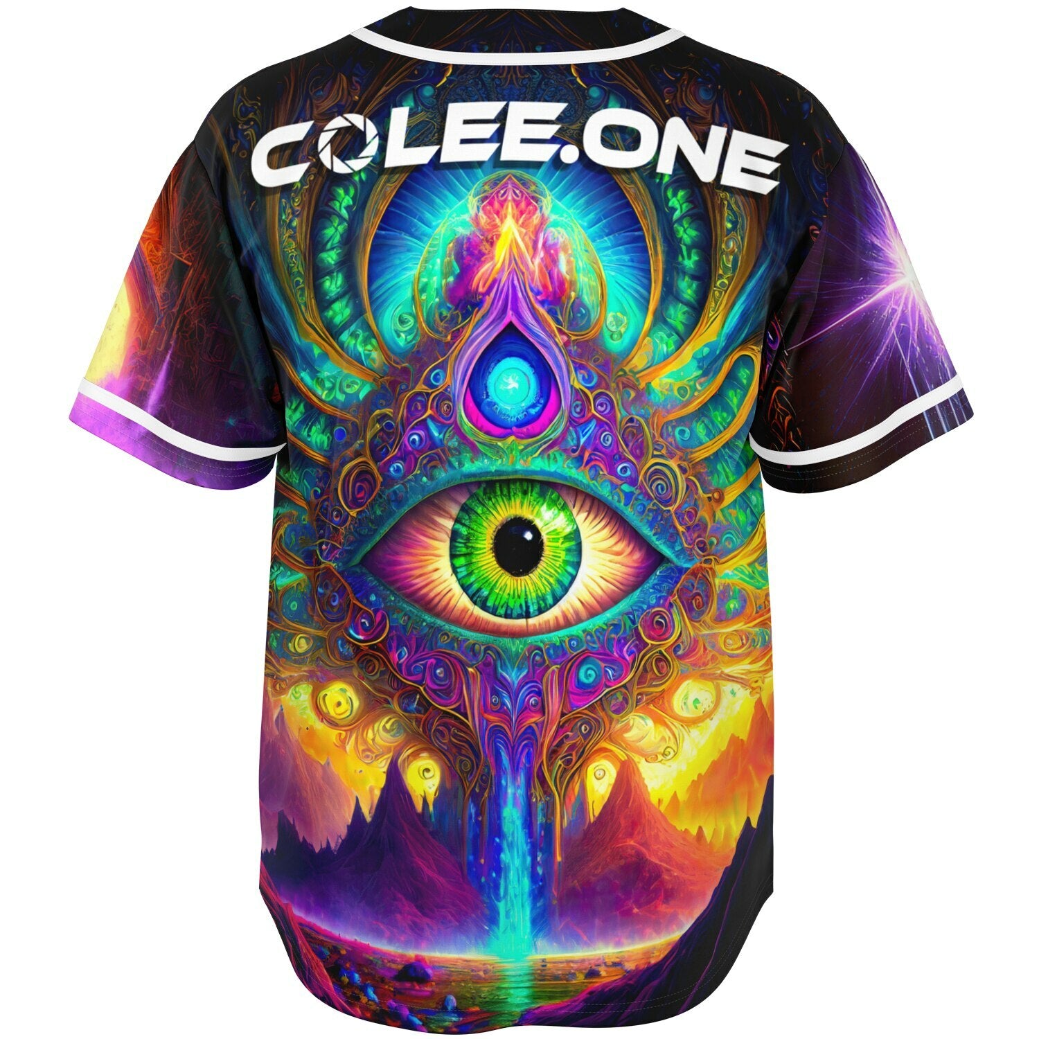 Our Dreamscape Colee.One Edition, back view, Colee.One festival apparel