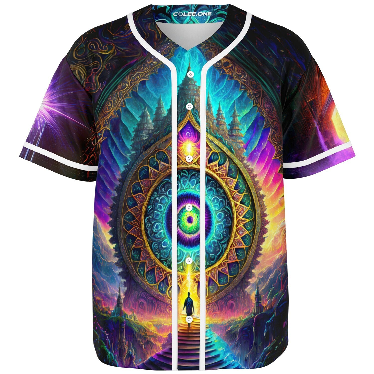 Our Dreamscape Jersey, front view — Colee.One festival apparel